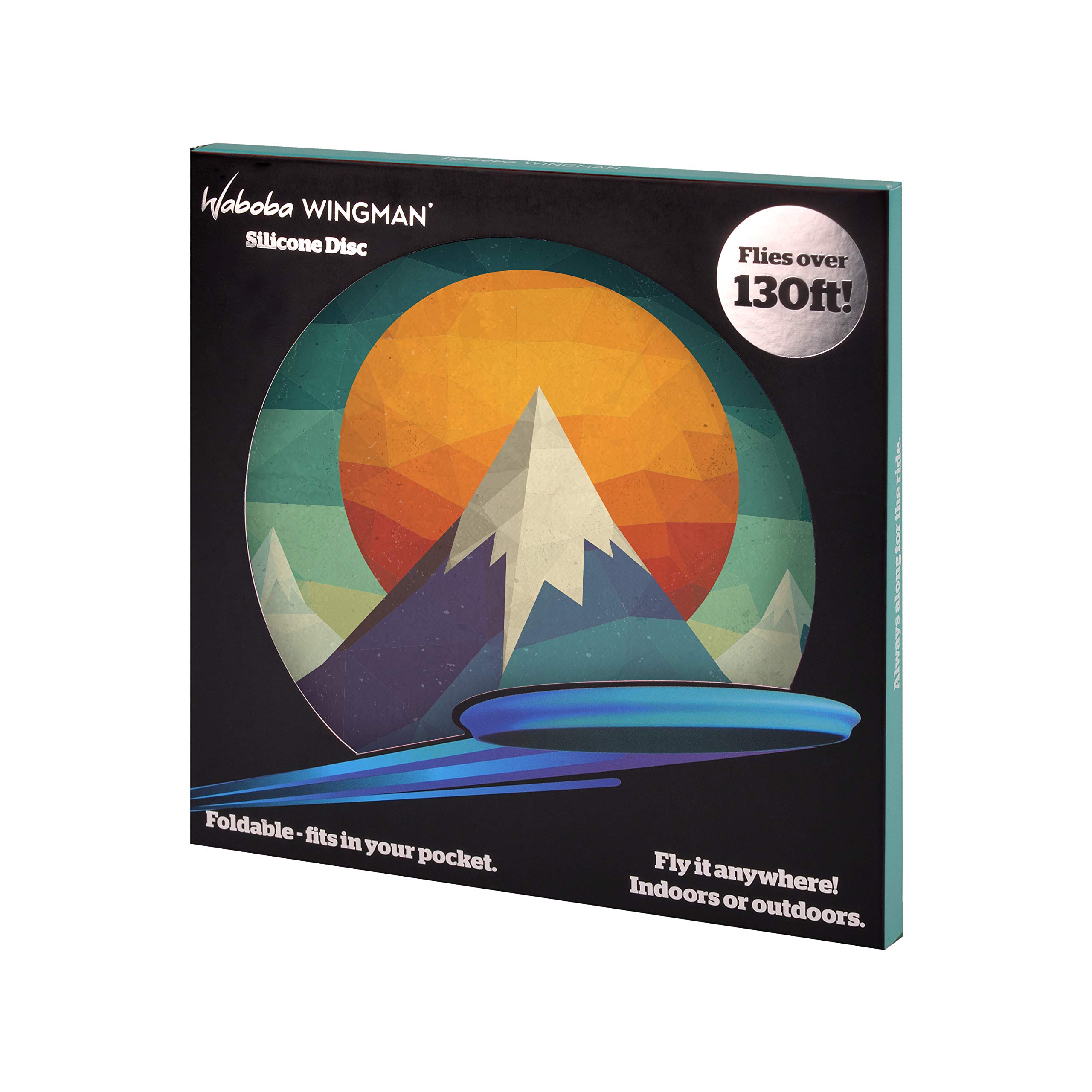 Waboba Wingman Flexible Frisbee, Mixed Designs