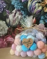 Bath Bubble Beyond 20 Mini Scented Bath Bombs Marbles Gift Wrapped Vegan Chill view 2