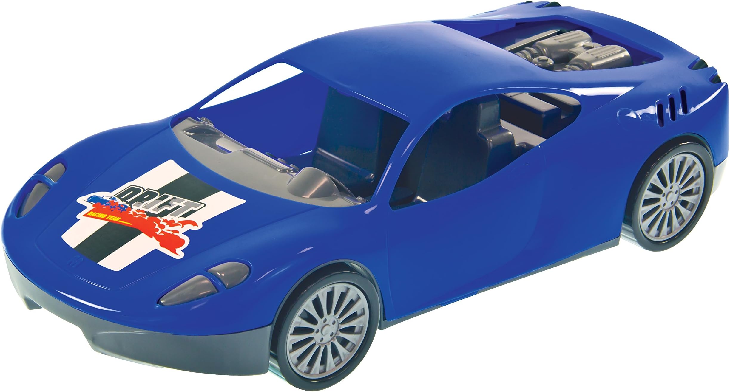 MochToys Toy, Big Race Car 40 cm; durable plastic quality, AMAZING VALUE MONEY;