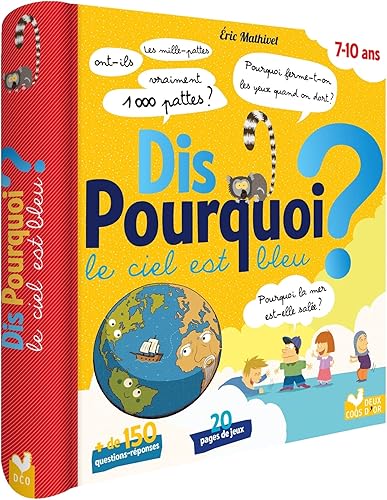 Download Dis pourquoi le ciel est bleu ? - livre avec feutre effaçable PDF