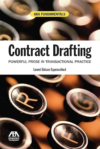 Download Contract Drafting: Powerful Prose in Transactional Practice PDF