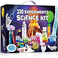 PATIFEED 230 Experiments Science Kits for Kids - S.T.E.M Toys with Magic Chemistry Set Crystal Growing Physics Slime Educatio