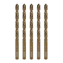 Sabre Tools 1/4 Inch Cobalt Drill Bits 5pcs
