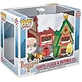 Funko 44423 Pop! Town: Holiday - Santa’s House with Santa & Nutmeg Collectible Vinyl Figure