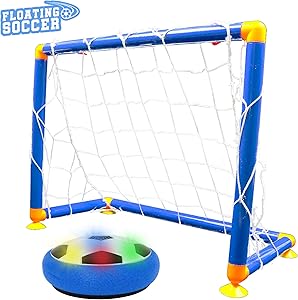 Big Mo's Toys Soccer Game – Indoor Sports Hover Soccer Ball with Goal Game - 1 Set
