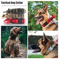 Tactical Dog Collar, Adjustable Military Training