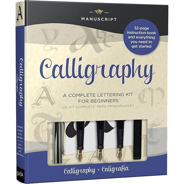 Art Maker Calligraphy Masterclass Kit-3 Nib Starter Kit plus