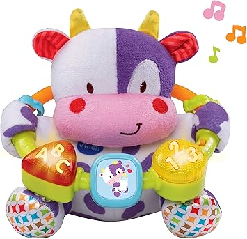 VTech- Vaca muusical Peluche Interactivo de Bebe con Suaves, Multicolor, única (3480-166022): Amazon.es: Juguetes y juegos