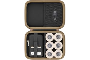 Baval Label Printer Case Compatible with NIIMBOT B21/B1 Label Maker Thermal Label Printer and 2 inch Label Paper(Black Case)