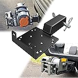 VONLX Universal Trailer Hitch Winch Mounting Plate