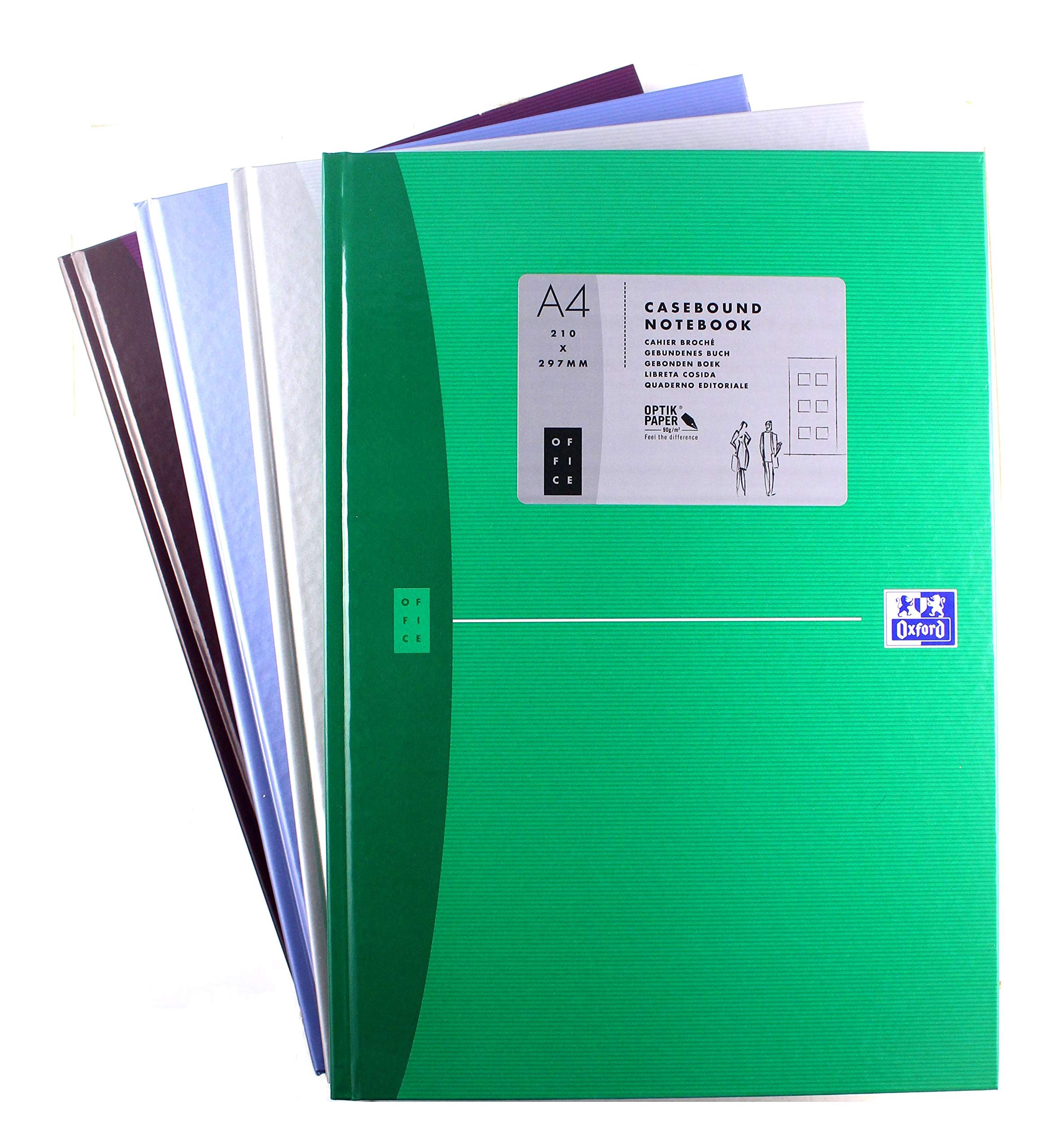 Oxford Office Essentials Bound Book A4, Kariert