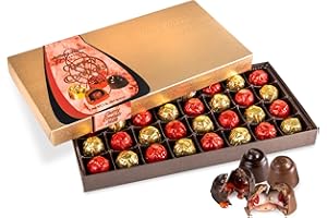 ANTHONY-THOMAS Anthony Thomas, Cherry Cordials, Award-Winning, Chocolate Covered Cherries (Milk and Dark Chocolate)