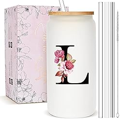 Personalized Gifts for Women, Monogrammed Frosted