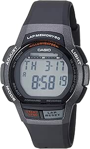 Amazon.com: Casio WS1000H-1AV Mens Runner Series Black/Grey (Model: WS