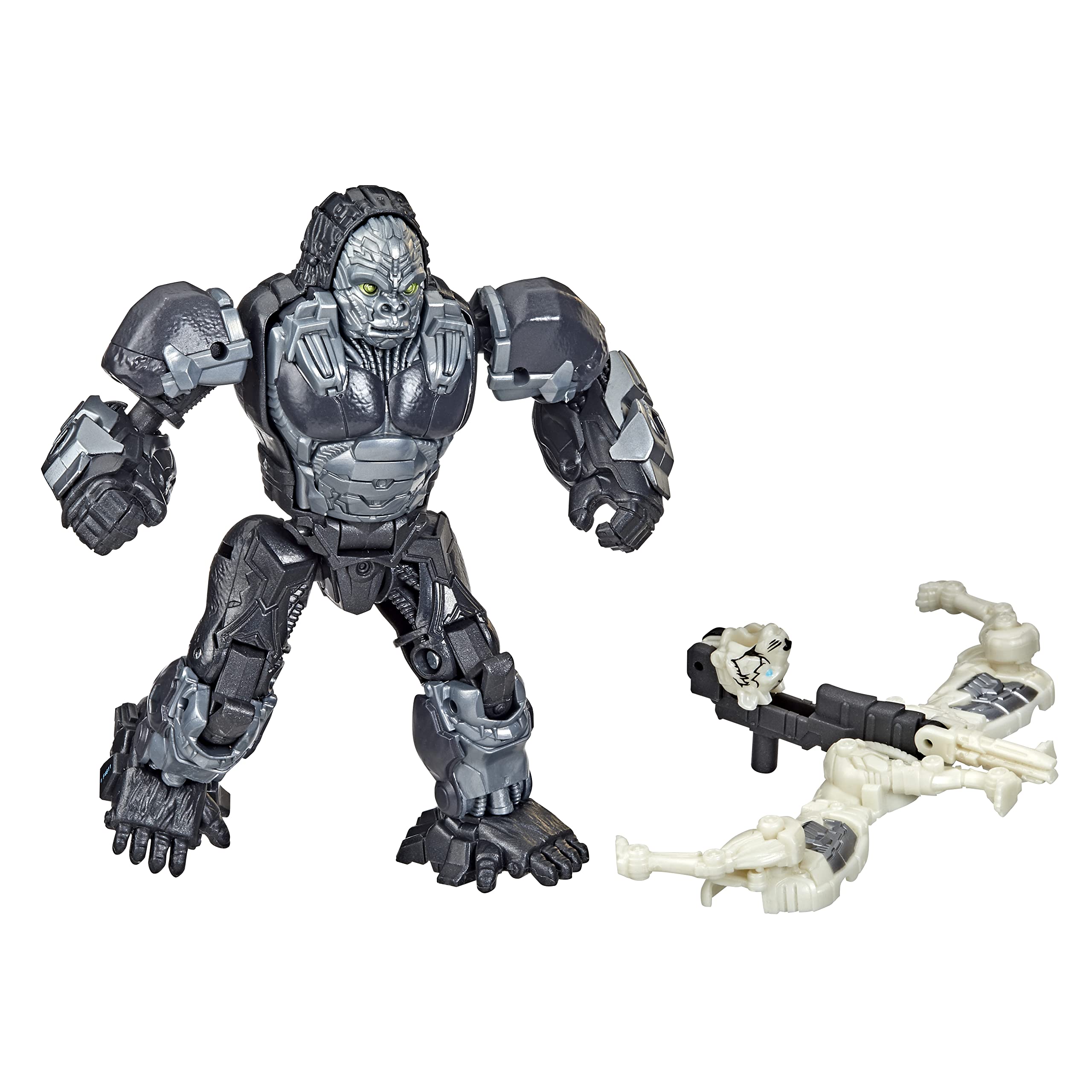 TRANSFORMERS: Rise of the Beasts Film Beast Alliance Beast Weaponizers 2-Pack Optimus Primal Toy, 6 and Up, 12.5 cm
