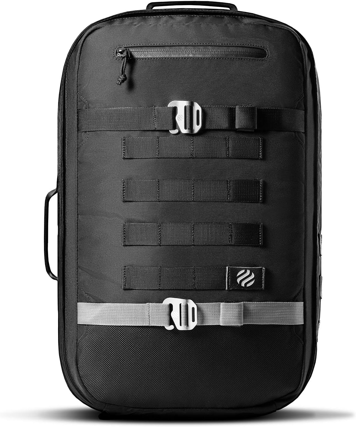 HEIMPLANET Original | Monolith Daypack Rucksack 22L | Suitable for Hand Luggage - Optimal Travel Bag | Incl. 15" Laptop Compartment | Wearable as Backpack or Messenger Bag | PVC-Free