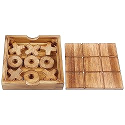 Glintoper Tic Tac Toe & 4 in a Row Table Games Set