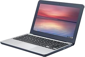 Asus C202SA-YS01 Ruggedized Chromebook 11.6-Inch (Intel Celeron 2GB, 16GB eMMC, Dark Blue)