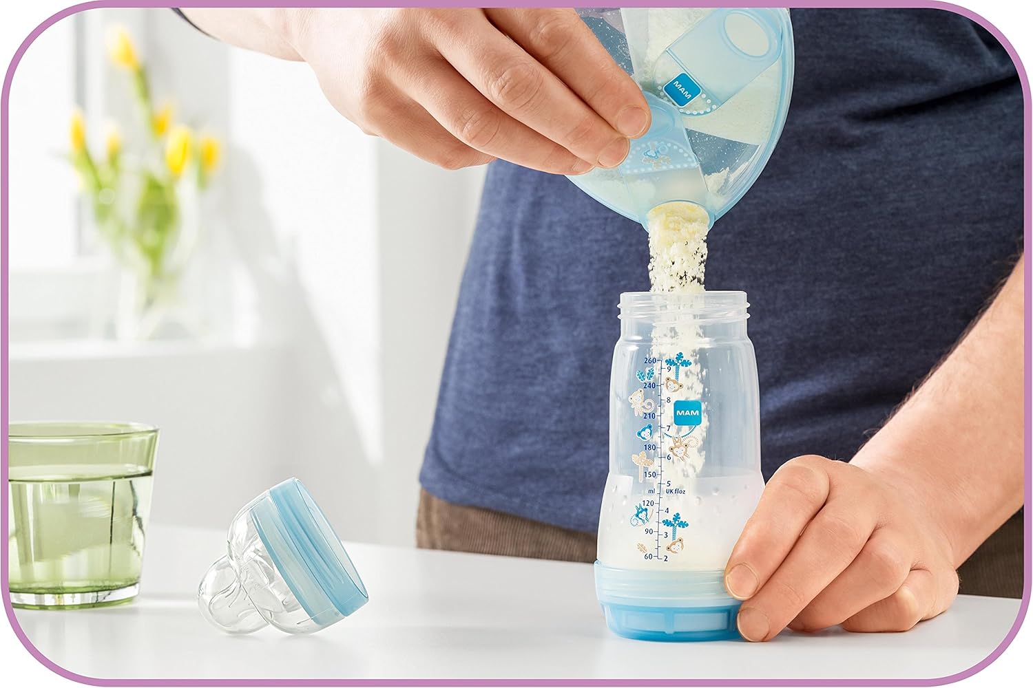 MAM Formula Dispenser, Pink - Image 4