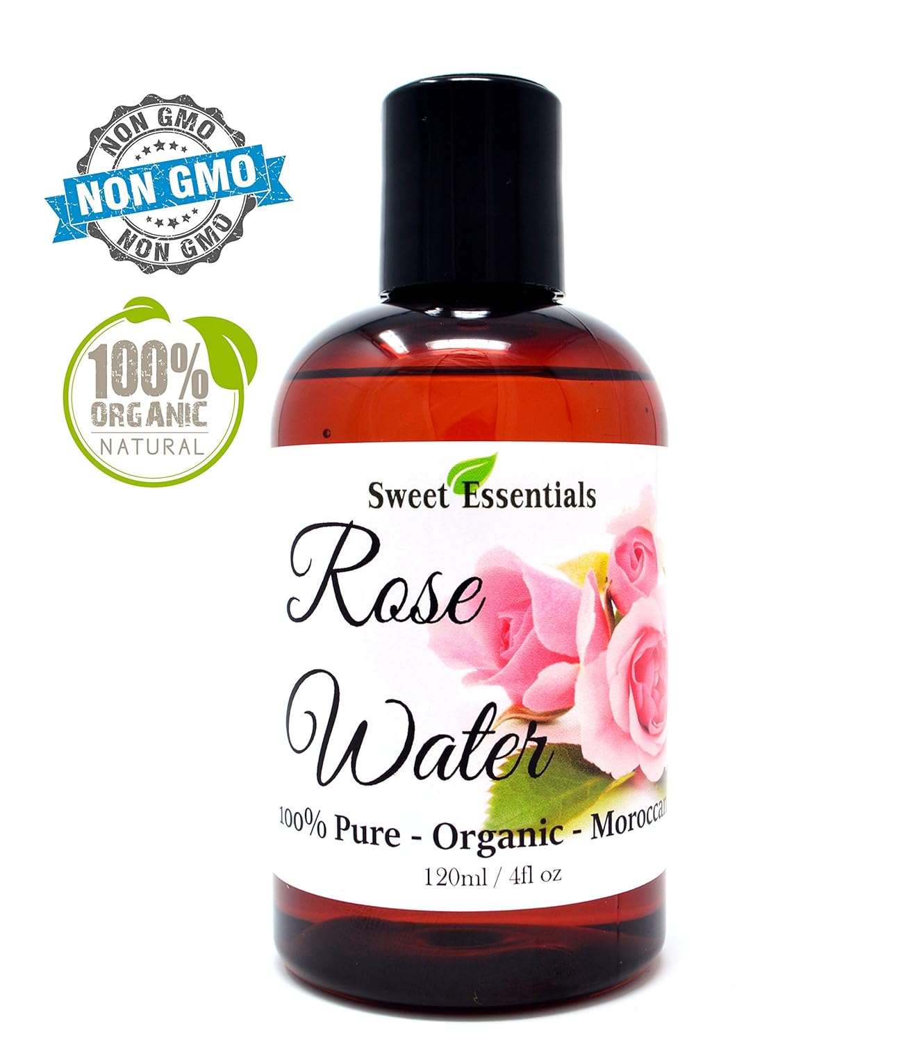 Buy Premium 100 Pure Organic Moroccan Rose Water 4oz Imported From