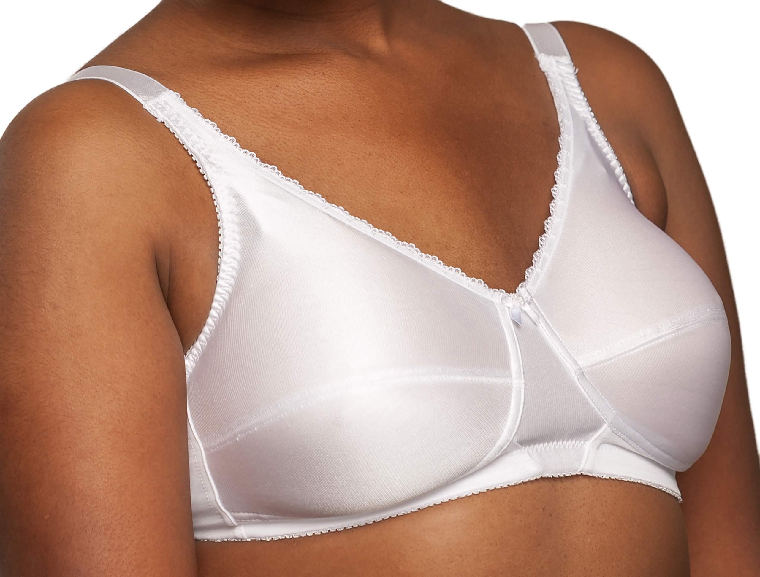 Nearly Me -#630 Plain Soft Cup Mastectomy Pocket Bra (Multiple Sizes & Colors)