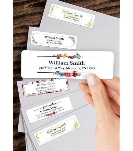 Personalized Return Address Labels - Custom Address Labels