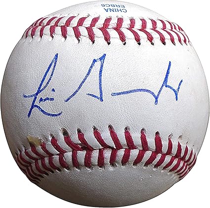 luis gonzalez autographed baseball