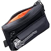 Keymarx EDC Pouch RFID Blocking Tactical Zipper Wallet, Waterproof Wallet for Men (Holds 1–12 Cards)