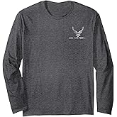 Vintage Air Force Military Logo PT Shirt Long Sleeve T-Shirt