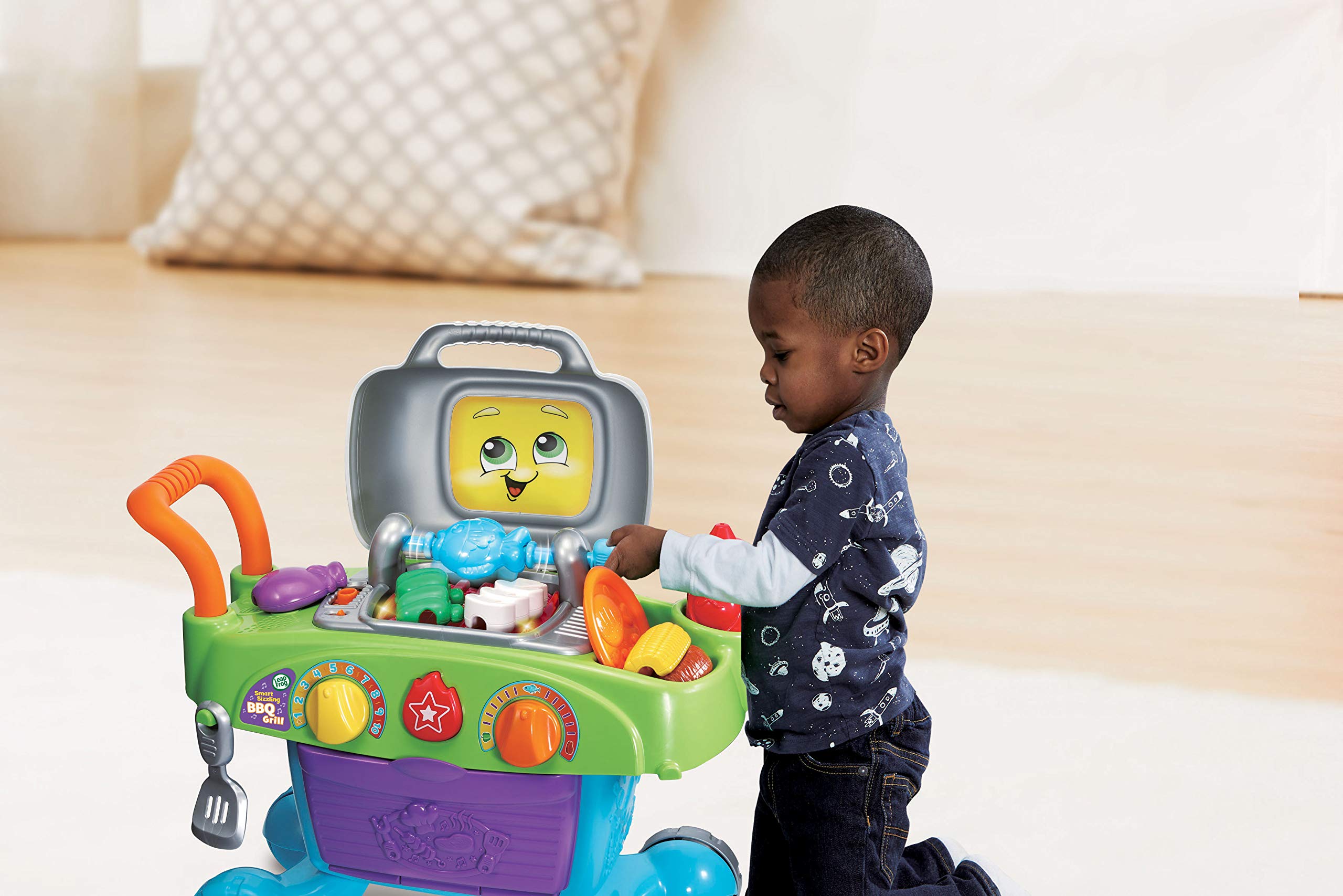 Leapfrog Smart Sizzling Bbq Grill Toy Bbq Kids Kitchen Bbq