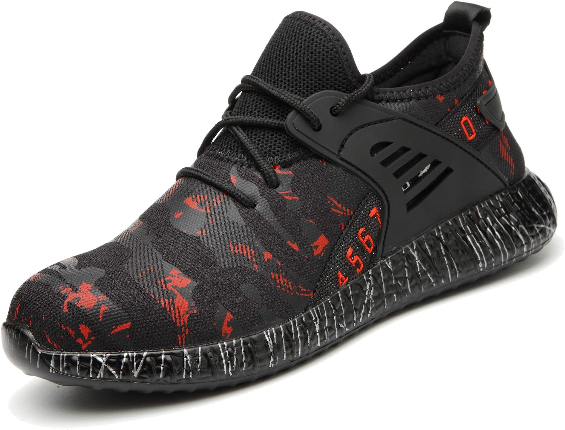Ucayali Steel Toe Cap Work Trainers Safety Shoes Men Women Lightweight Comfortable Breathable Puncture Proof Protective Footwear