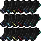 Bemeol Boys Socks 18 Pairs Boy Ankle Socks Soft Athletic Running Sports Low Cut Breathable Casual Sock for Little Big Kids