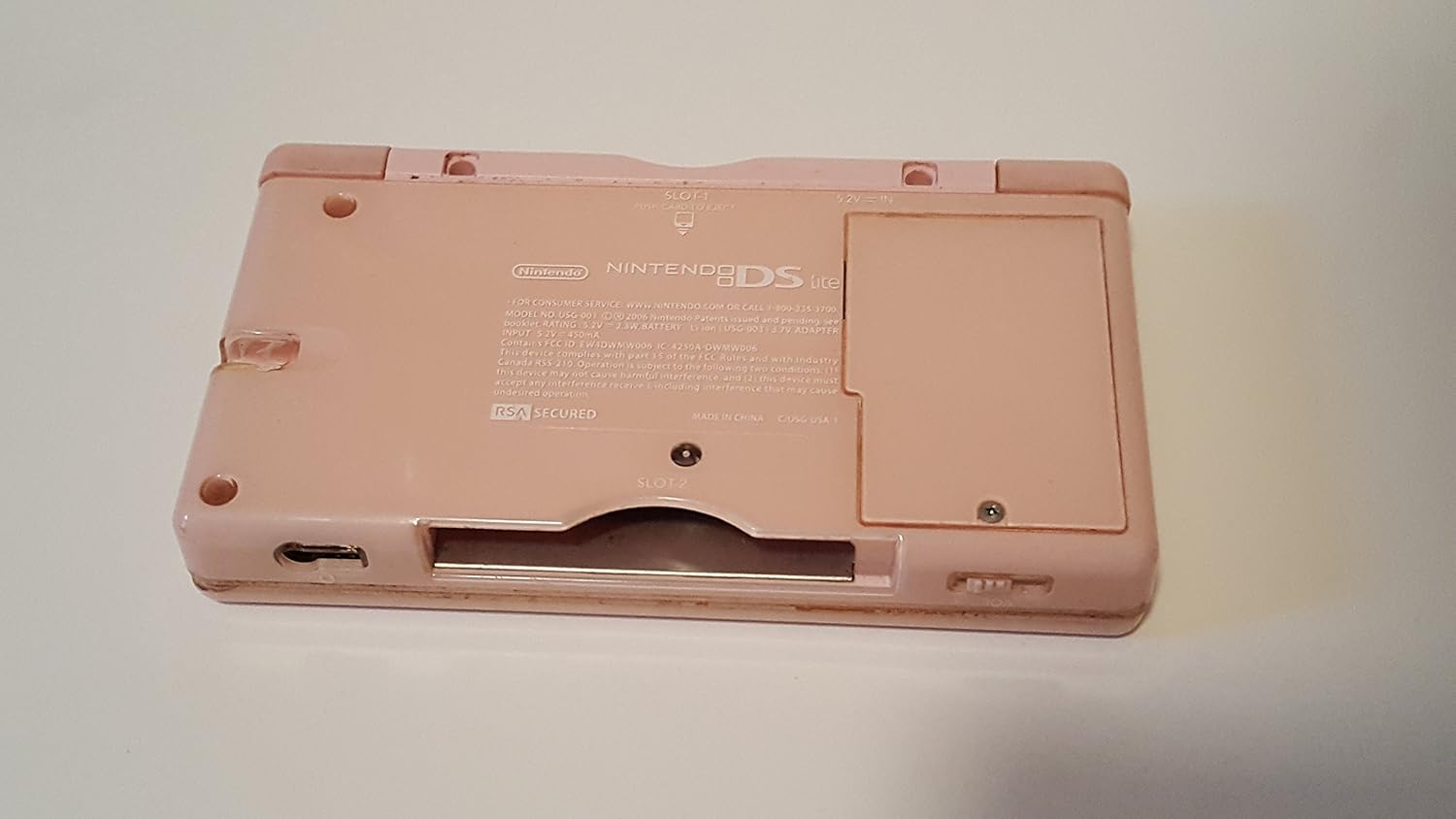 Nintendo Ds Lite Coral Pink Nintendo Ds Lite Computer And Video Games Amazon Ca