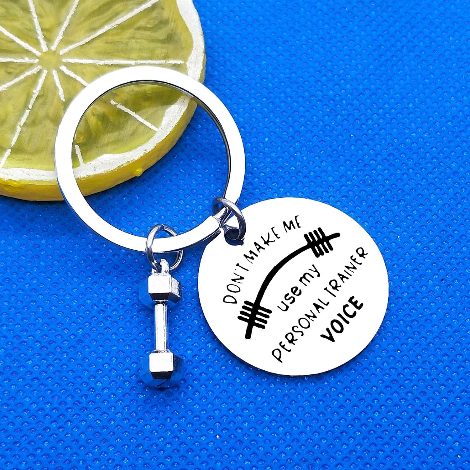 Personal Trainer Keyring Fitness Keyring Funny Trainer Keyring Workout Keychain Fitness Gift Funny Workout Coach Gym Coach Gifts Thanksgiving Gifts Christmas Birthday Gifts for Trainer Coach - Image 5