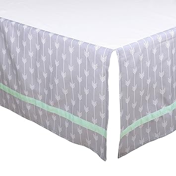 tailored crib skirt