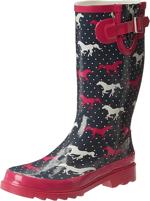Western Chief Women's Horse Sprint Rain Boot Rain Footwear