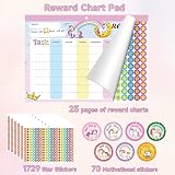 Koncci Magnetic Reward Charts for Kids | Chore Behaviour Sticker Motivation | view 2