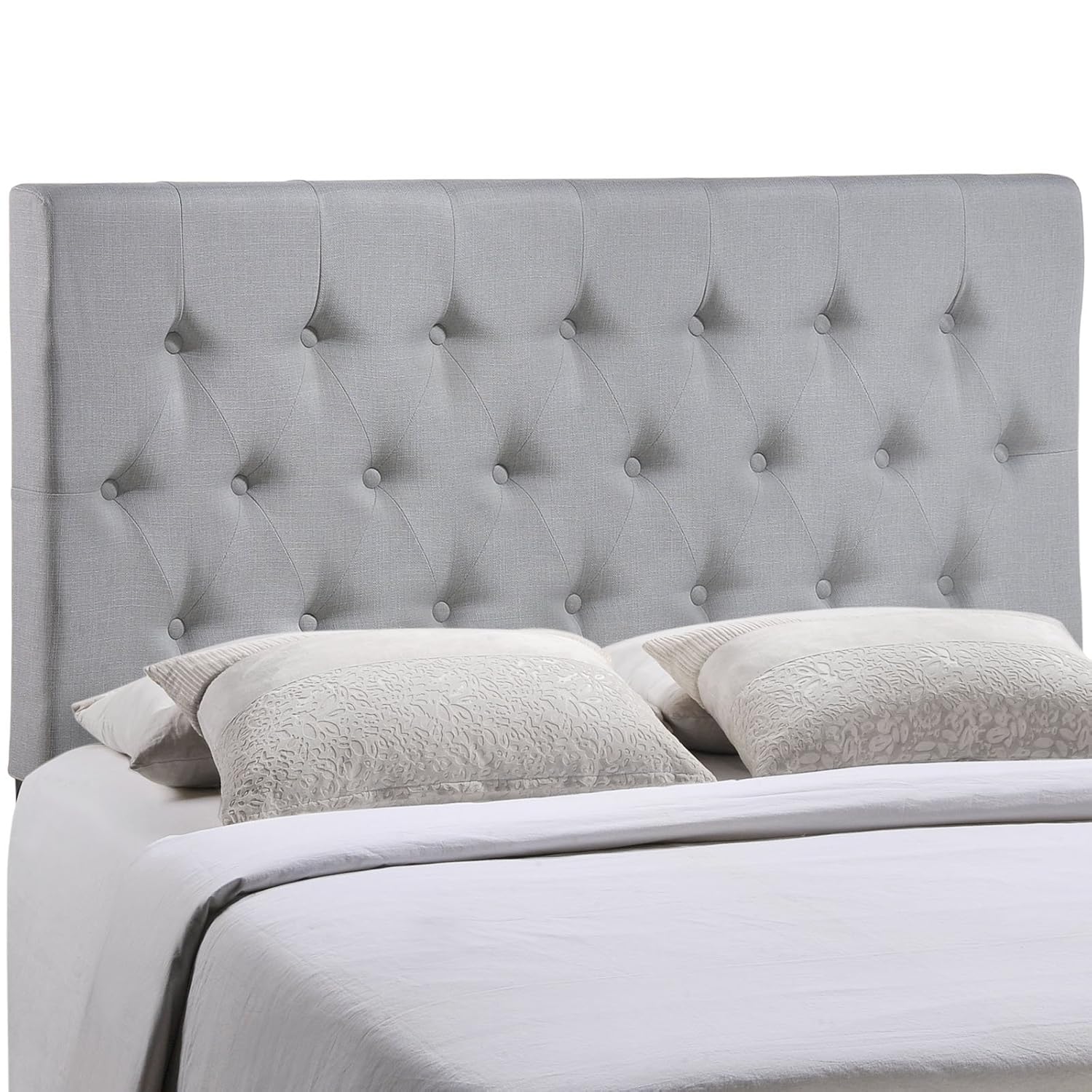 Best Light Grey Headboard Queen Home & Home
