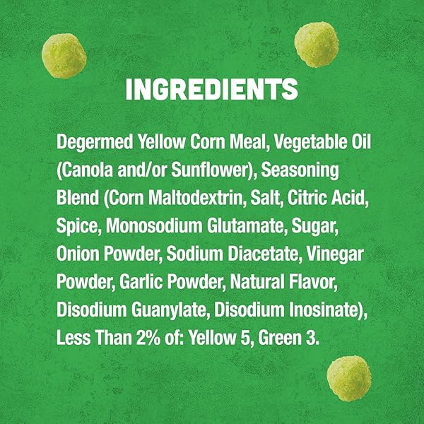 VLASIC PICKLE BALLS, DILL PICKLE FLAVORED CORN PUFFS, PICKLEBALL GIFTS, 2 OZ.