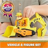 Rubble & Crew Rubble’s Bulldozer Toy Truck with Movable Parts view 3
