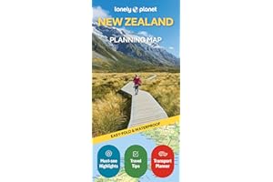 Lonely Planet New Zealand Planning Map 2 2nd Ed.