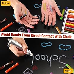 Hiboom Heavy Duty Crayon Holder with Spring D Rings