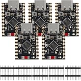 5pcs ESP32-C6 Development Board Microcontroller Programming Learning Controller Core Board ESP32-C6FH4 4MB Flash WiFi Bluetooth Module ESP32 C6 Super mini for Arduino