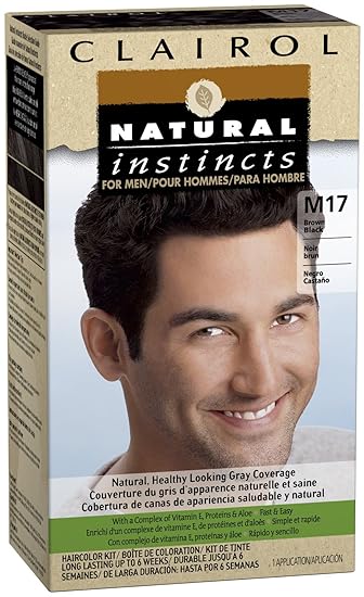 Buy Clairol Natural Instincts For Men Hair Color Brown Black M17