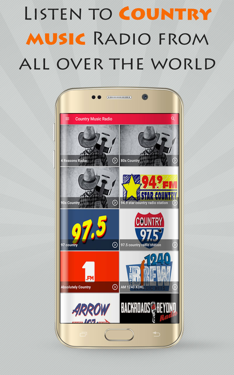 Country Music Radio Stations Appstore for Android