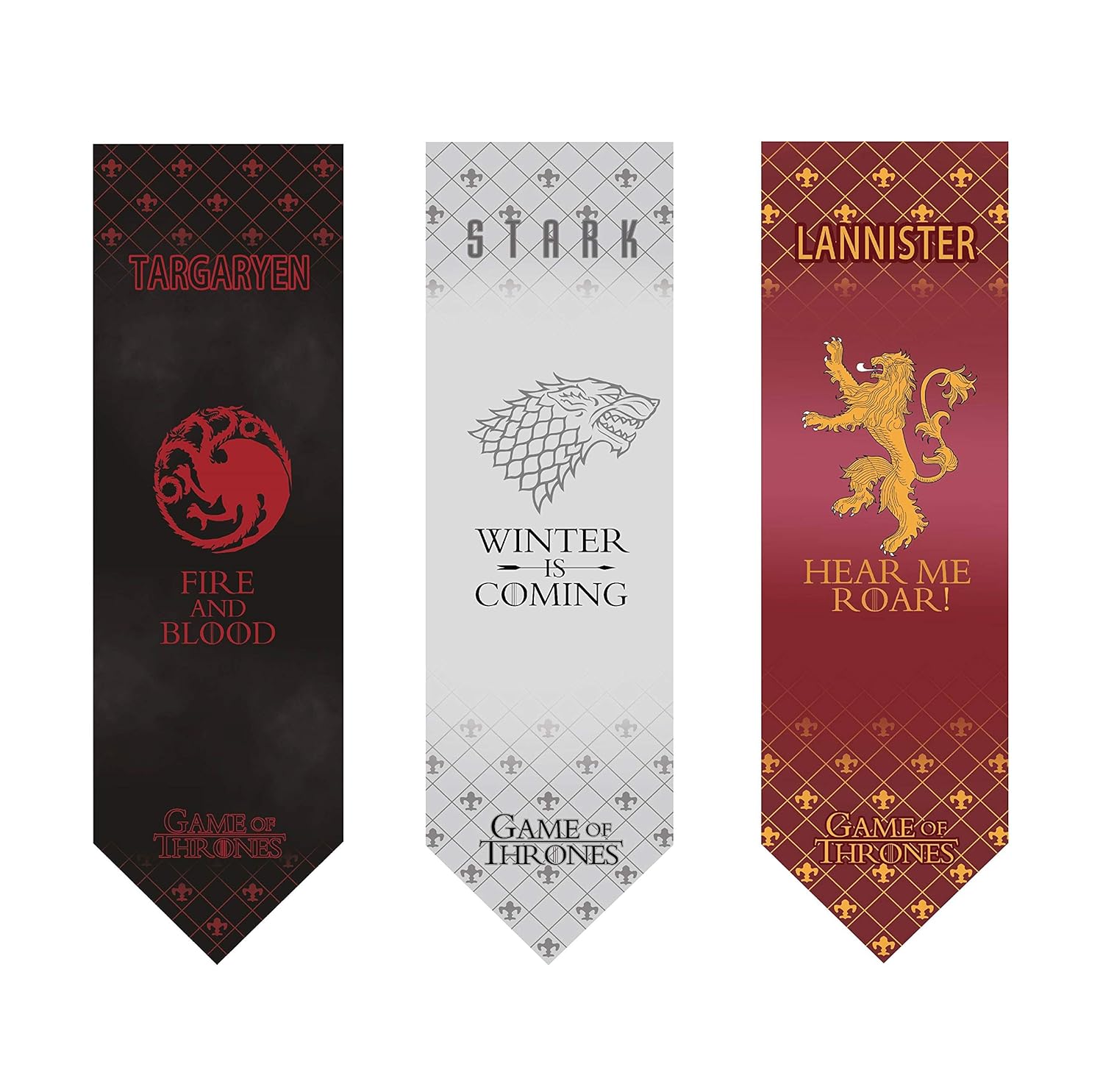 Buy Game Of Thrones Banner House Wall Banner 3 Pack High