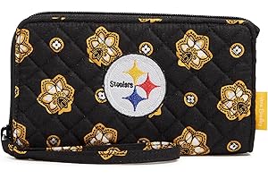 Vera Bradley Collegiate Front Zip Wristlet with RFID Protection