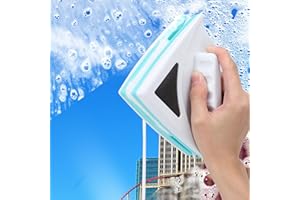 Double Side Magnetic Window Cleaner,Adjustable Magnetic Double Window Glass Wiper Glider Washing Brush Equipment Cleaning Bru