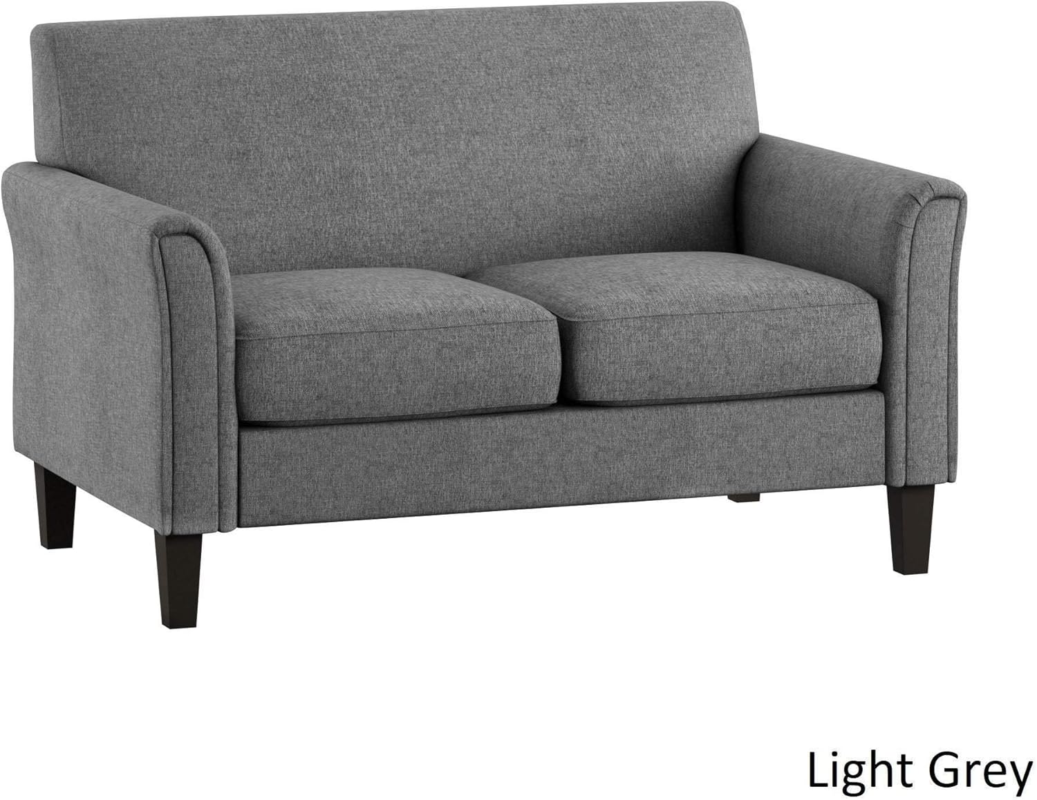 Amazon Com Modern Style Loveseat Sofa Upholstered Fabric