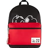 Peanuts 13 Inch Sleeve Backpack, Snoopy, Charlie Brown and Woodstock Padded Computer Bag for Commute or Travel, Multi